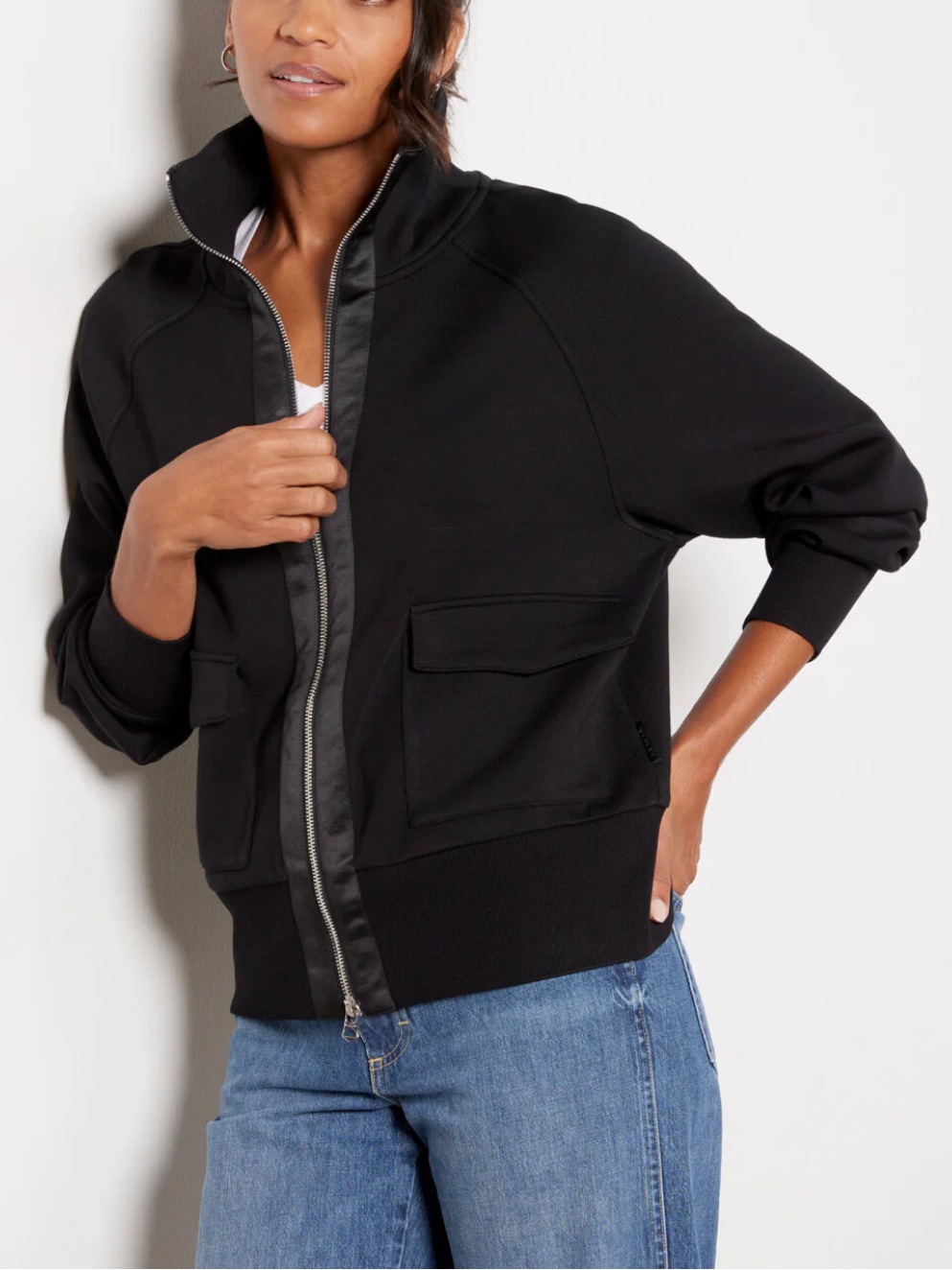 Varley Roxbury Zip-Up Doublesoft Sweatshirt